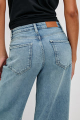 Angeleno Geniş Bacaklı - Mavi Gözlü Kız