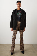 Connıe Gömlek Ceket - Siyah Ayı