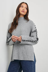 Lıam Sweater - Heather Grey