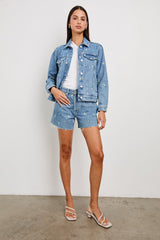 Mulholland Ceket - Çivit Çiçeği