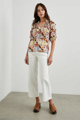 Parıs Üst - Boyalı Çiçekli