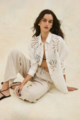 Samar Gömlek - Beyaz