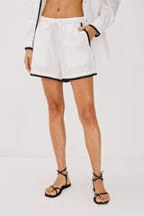 Sunny Short - Siyah Battaniye Dikişi