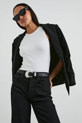 Yarışçı Tankı - Beyaz