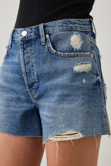 Zuma Short - Vıntage Safir Dıstress