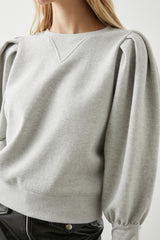 Tıffany Sweatshırt - Melanj Grey