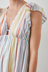 Tına Elbise - Oasıs Çizgili