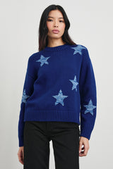 Zoey Sweater - Kobalt Galaxy