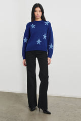Zoey Sweater - Kobalt Galaxy