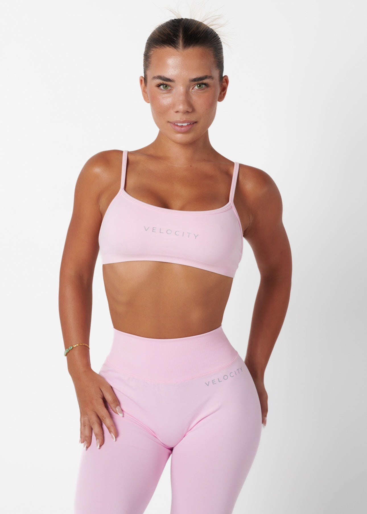 V Scult Bralette - Çilek
