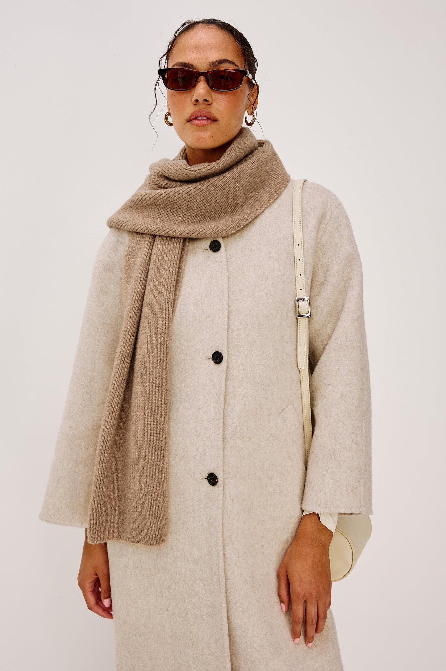 Alpler Kaşmir İpek Eşarp - Yulaf