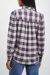 Angelıca Gömlek - Badem Pembe Lacivert