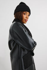 Sonbahar Kaşmir İpek Bere - Siyah