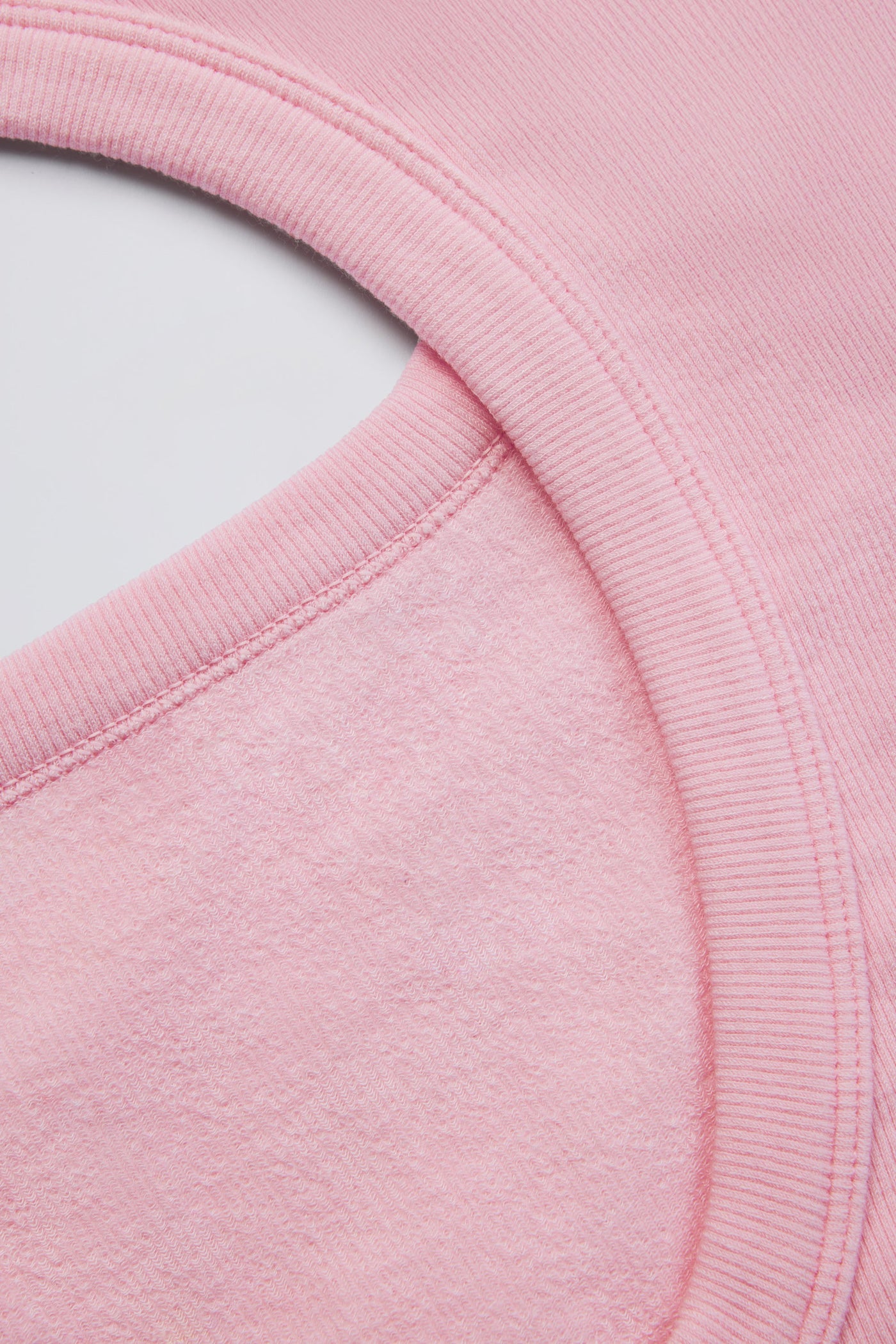 Pudra Pembesi Renginde Dikişsiz Yumuşak Fitilli Kesimli Crop Top