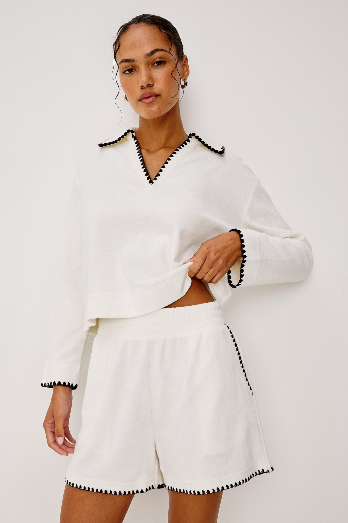 Cati Sweatshirt - Fildişi