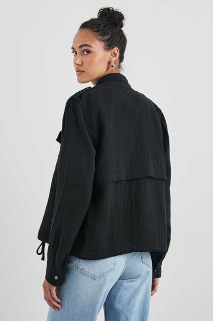 Collins Ceket - Tül Siyah