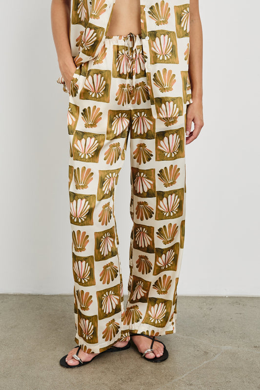 Damani Pantolon - Kareli Kabuklu