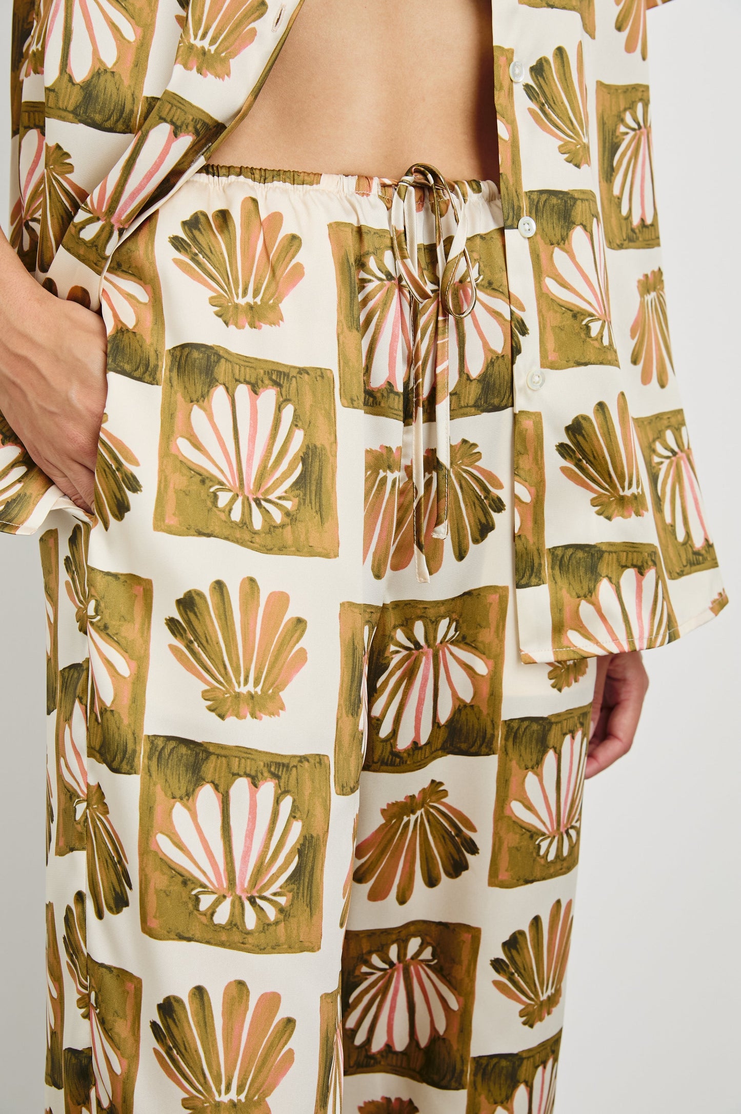 Damani Pantolon - Kareli Kabuklu