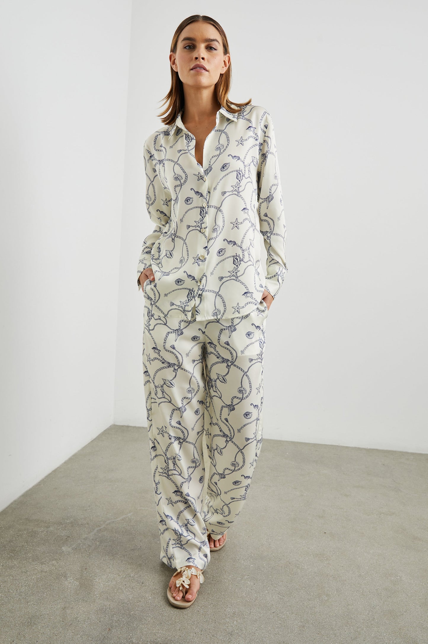 Damani Pantolon - Denizci Zinciri