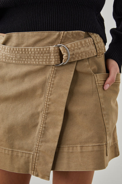 Deanna Etek - Kahverengi Zeytin