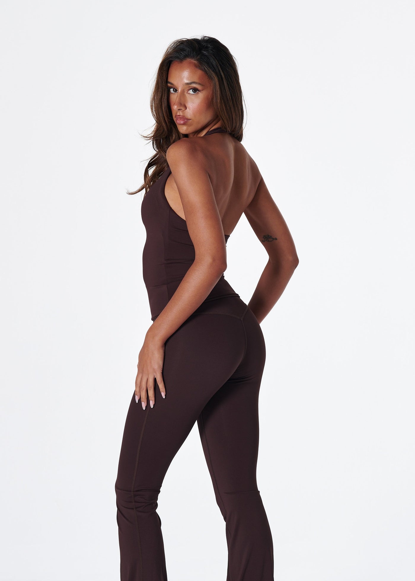 Halter Tank - Espresso
