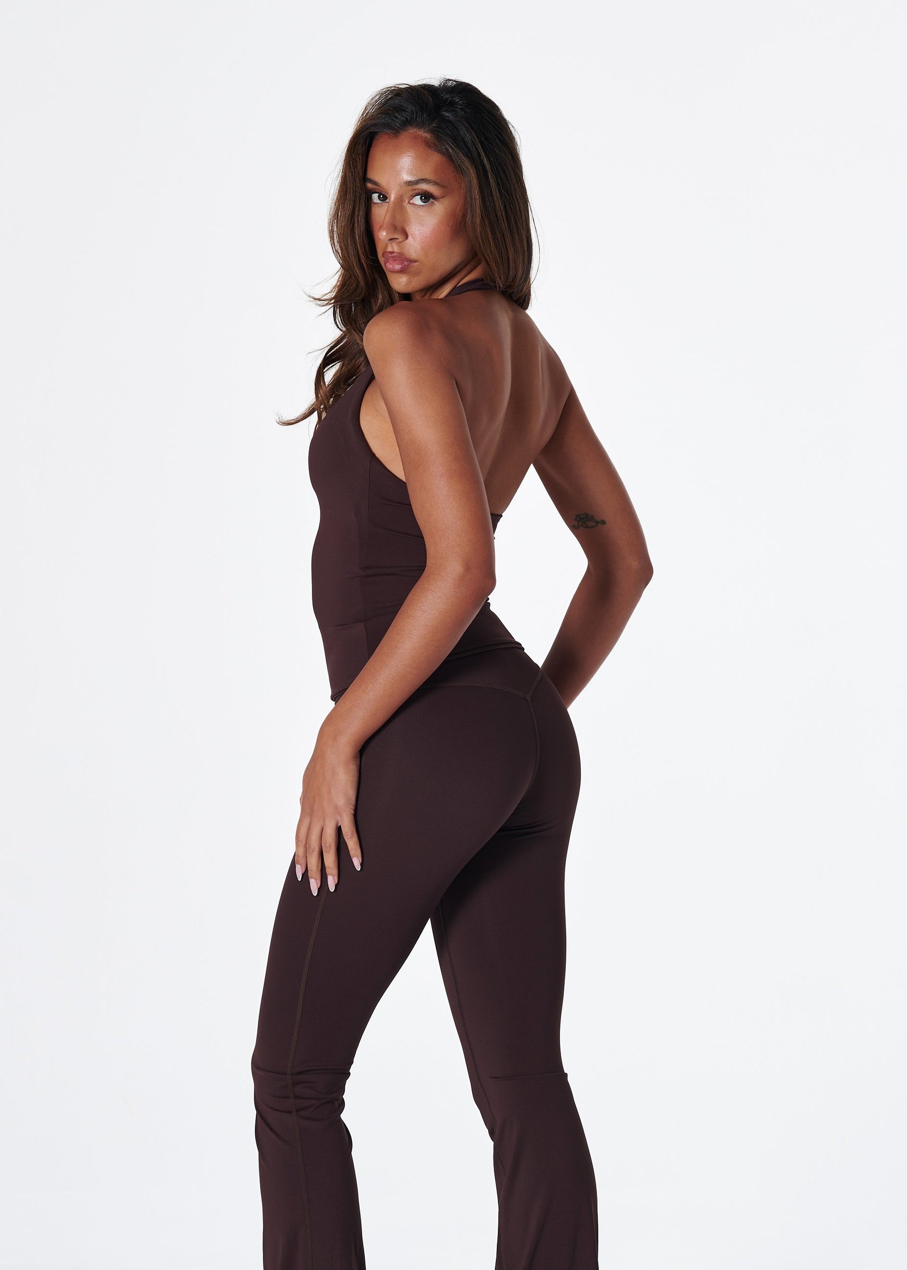 Halter Tank - Espresso
