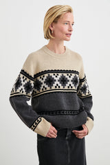 Emma Sweater - Heather Faır Isle