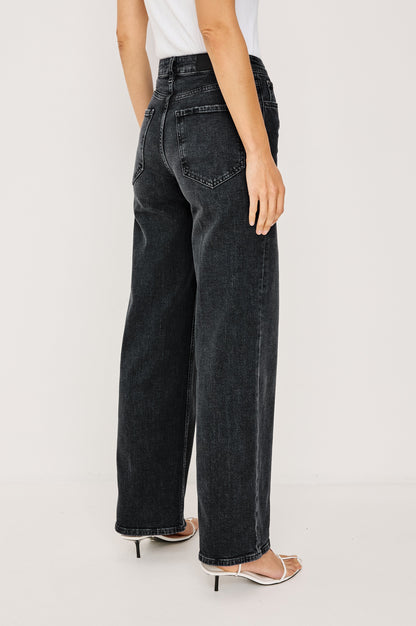 Getty Geniş Paçali - Siyah İnci