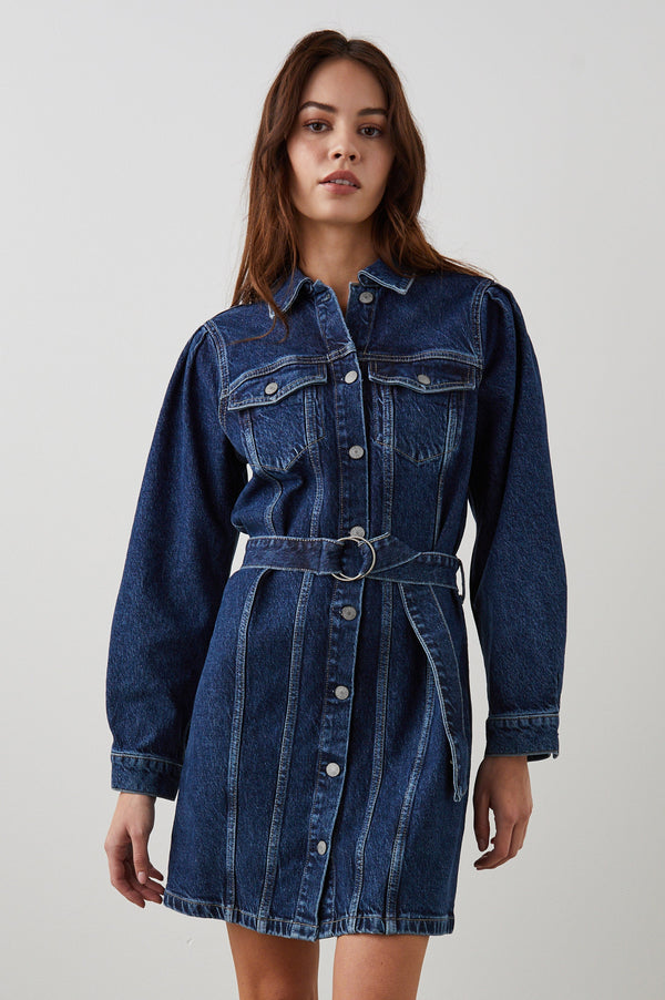 Grıffıth Elbisesi - Üniversite Mavisi