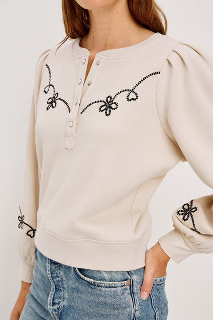 Hanne Sweatshirt - Ecru