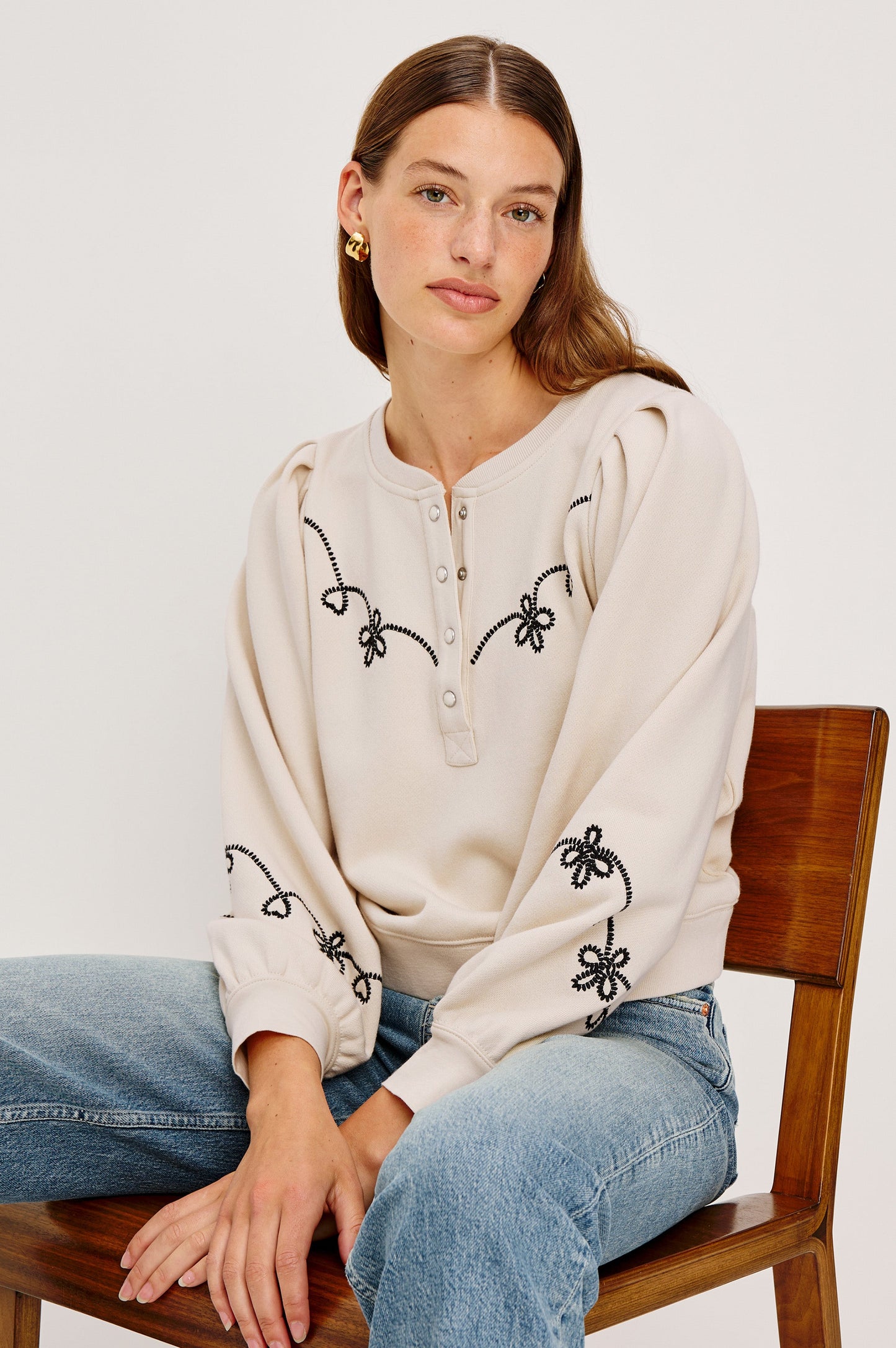 Hanne Sweatshirt - Ecru