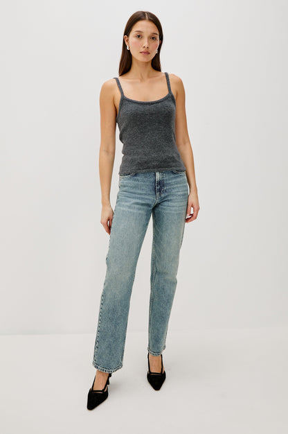 Hollie Top - Kömür Grisi