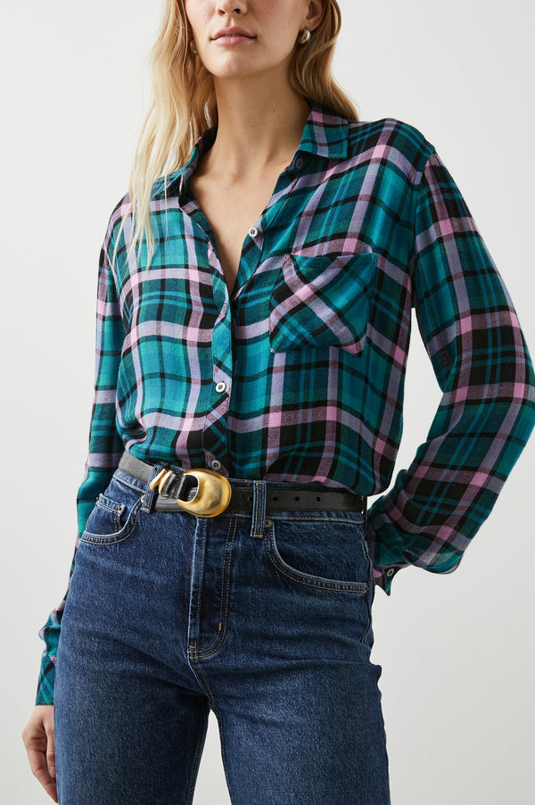 Hunter Gömlek - Aqua Lılac