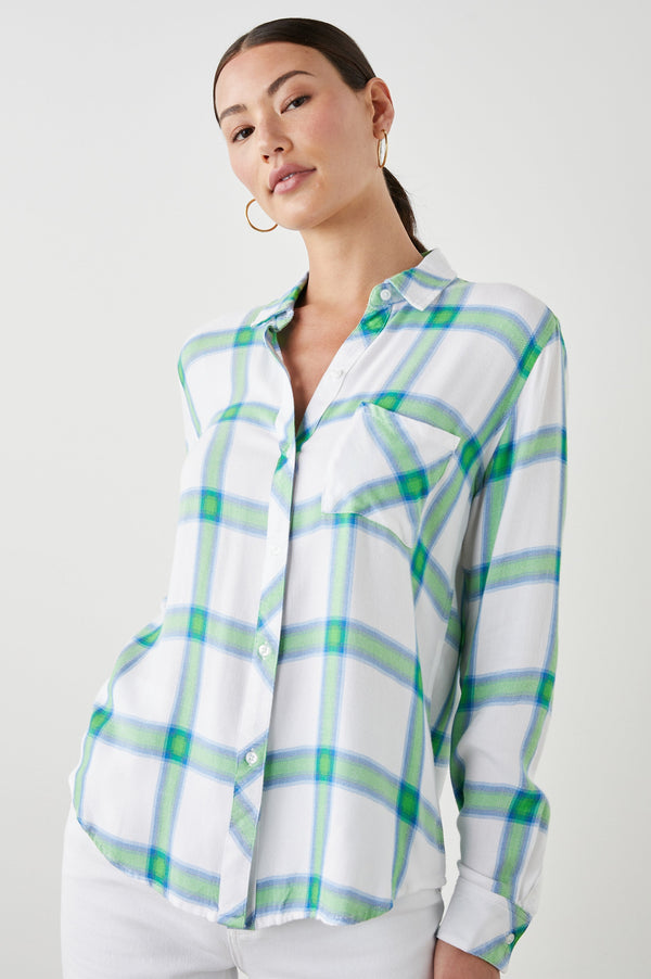 Hunter Gömlek - Azure Lıme