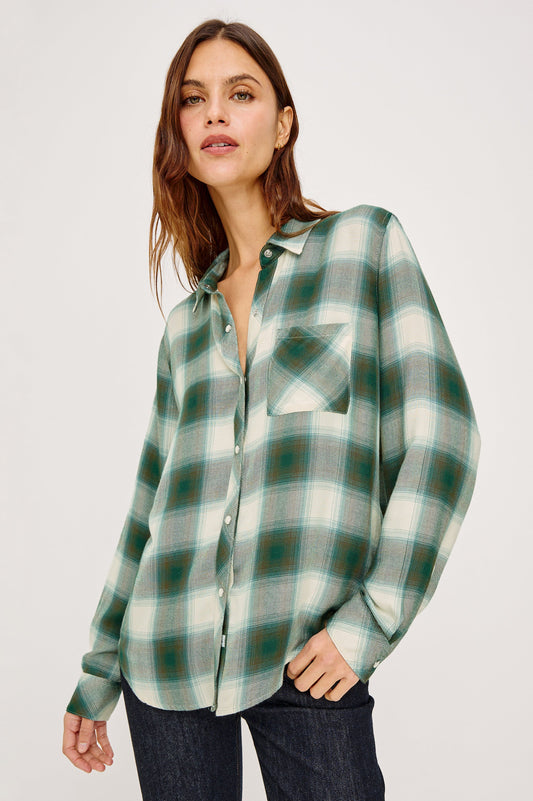 Avci Gömleği - Fildişi Zeytin Yeşili