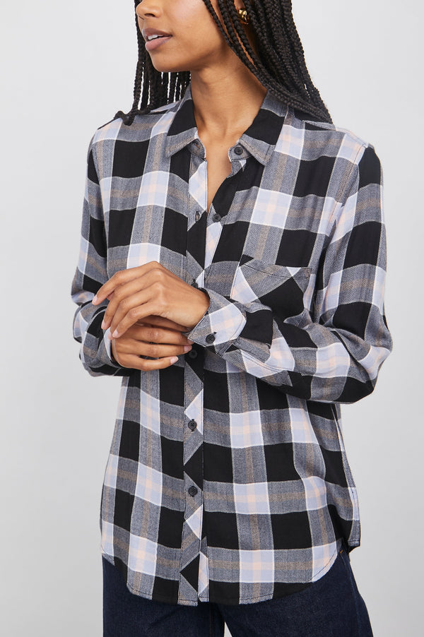 Hunter Gömlek - Onyx Perwınkle Allık