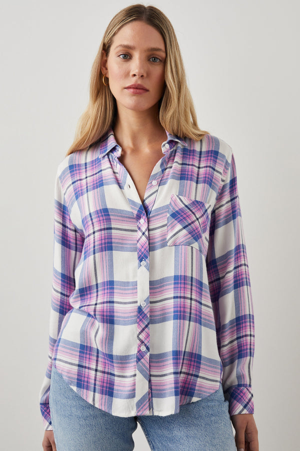 Hunter Gömlek - Beyaz Kot Berry