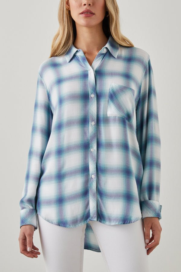 Hunter Gömlek - Beyaz Çivit Mist