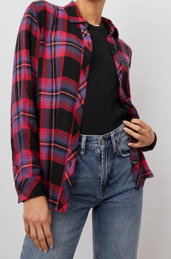 Hunter Gömlek - Siyah Mercan Teal