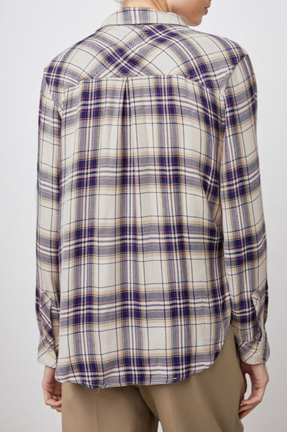 Avci Gömleği - Taş Lacivert Fuşya