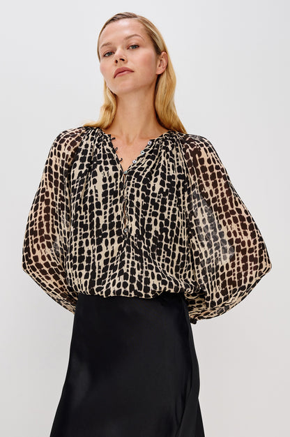 Indi Top - Spotted Shibori