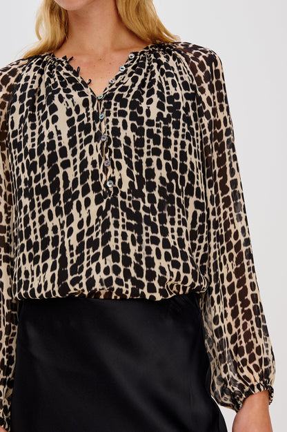 Indi Top - Spotted Shibori