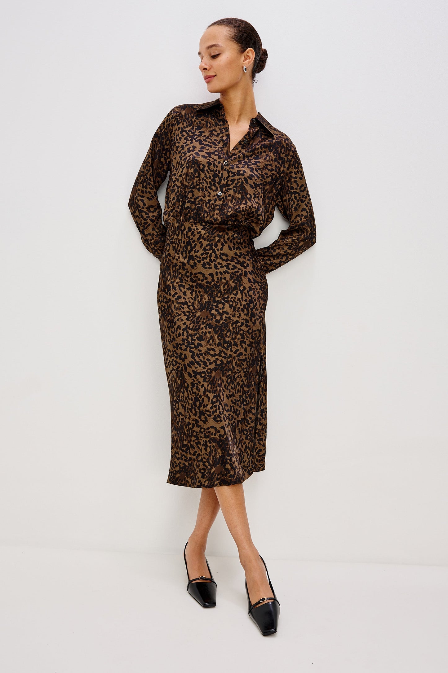 Jazlyn Elbise - Zencefilli