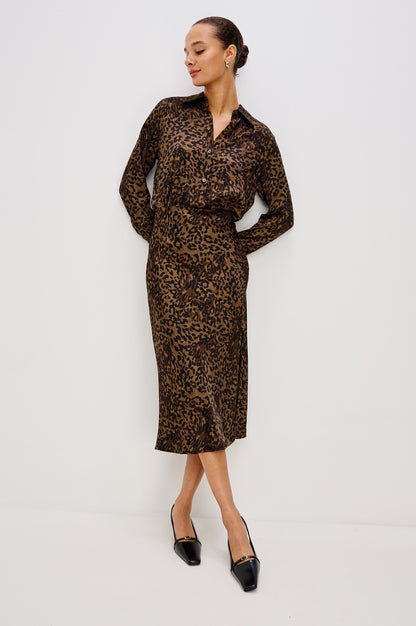 Jazlyn Elbise - Zencefilli