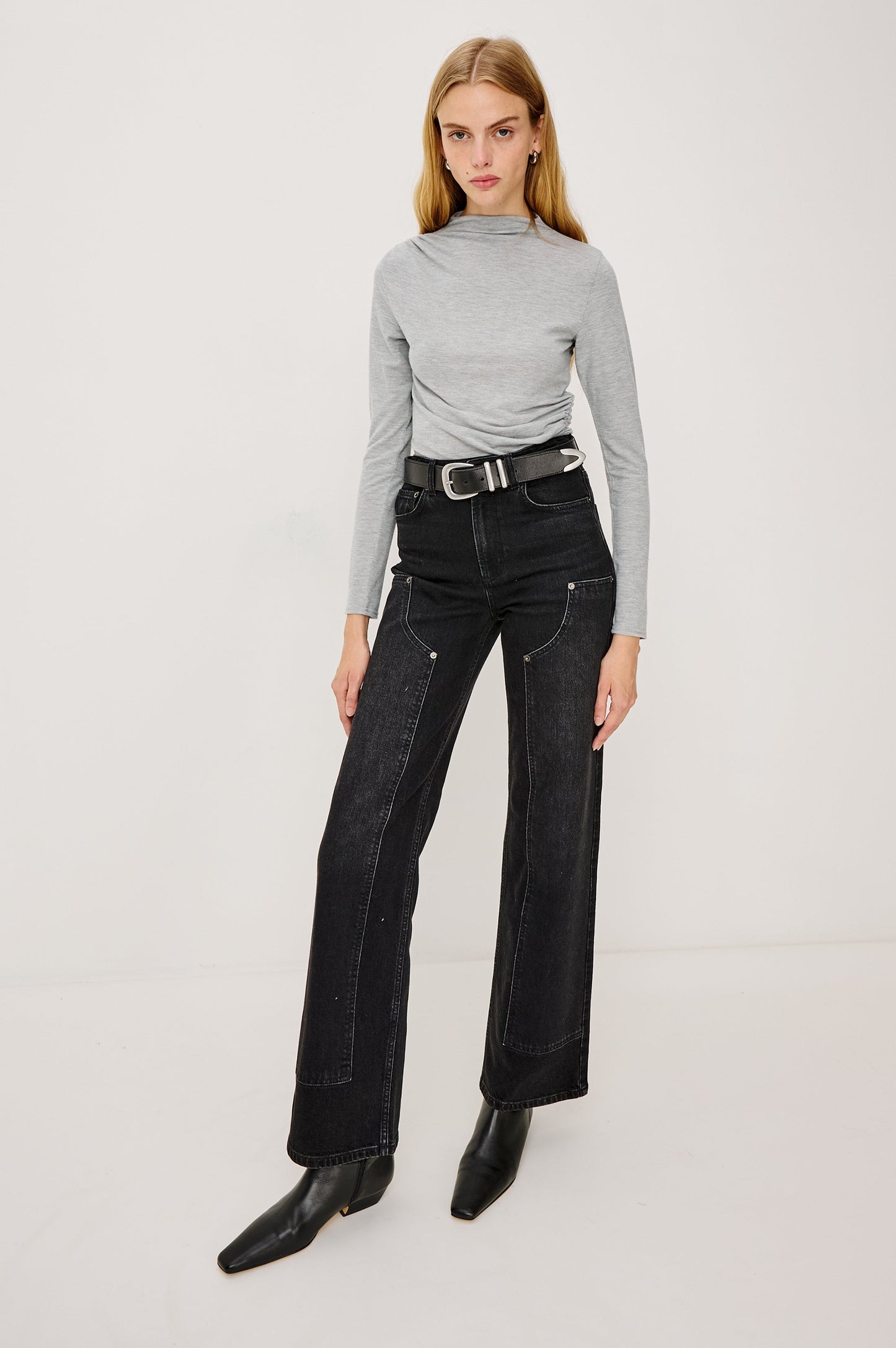 Joelle Üst - Açik Gri