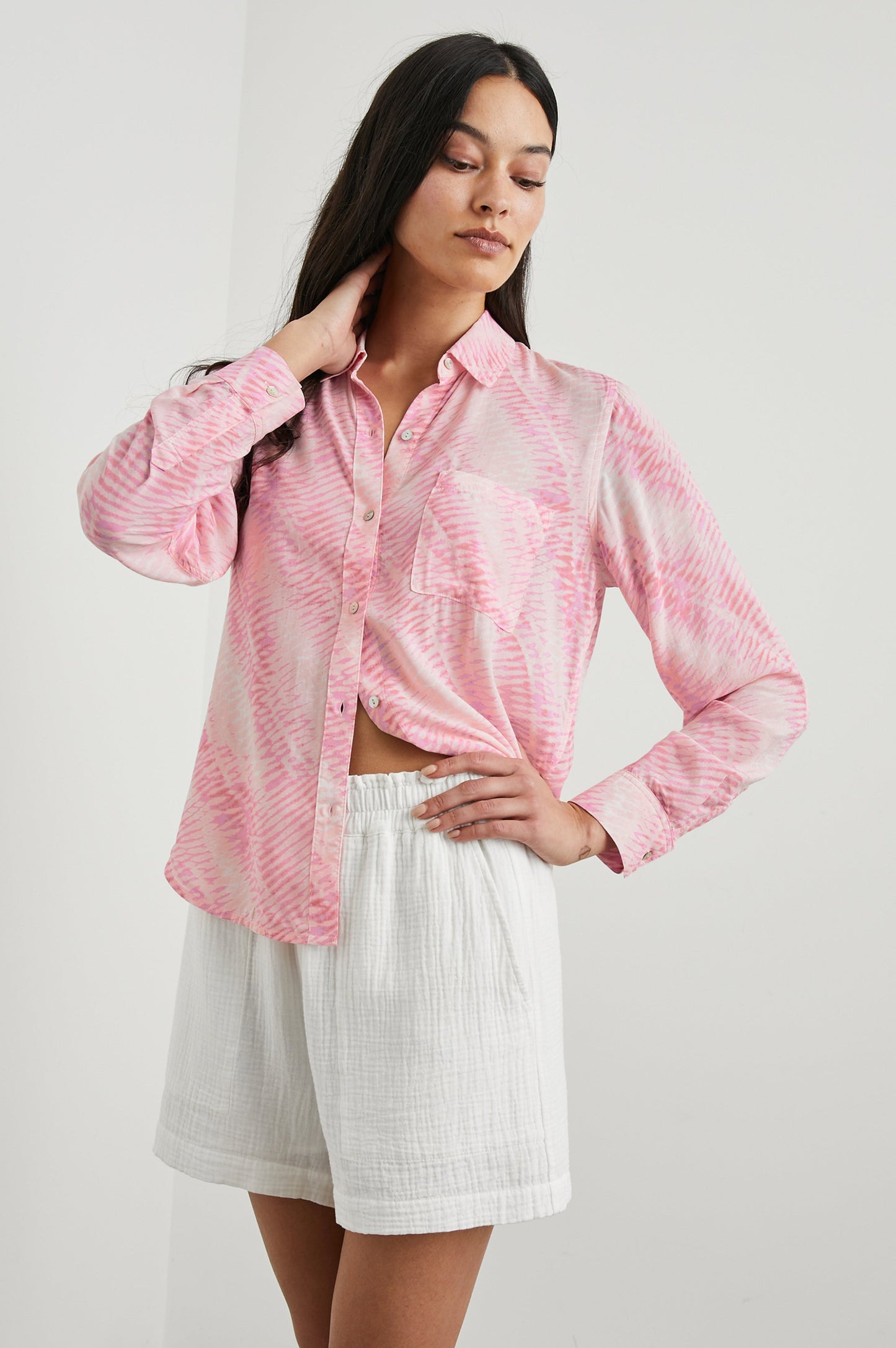 Josephine Shirt - Rose Reef