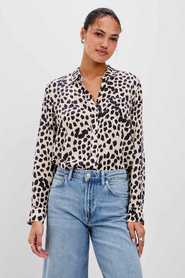 Josephıne Gömlek - Taupe Bölünüyor