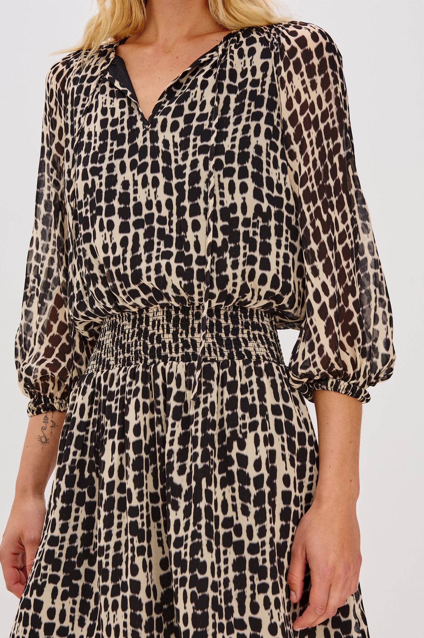 Kari Elbise - Pantolonlu Shibori