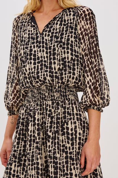 Kari Elbise - Pantolonlu Shibori