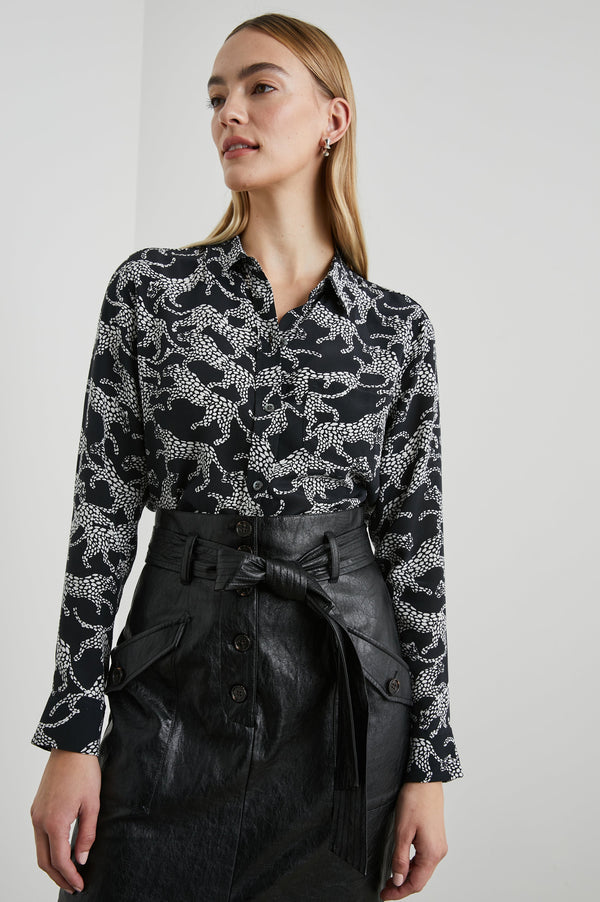 Kate Gömlek - Siyah Vaş